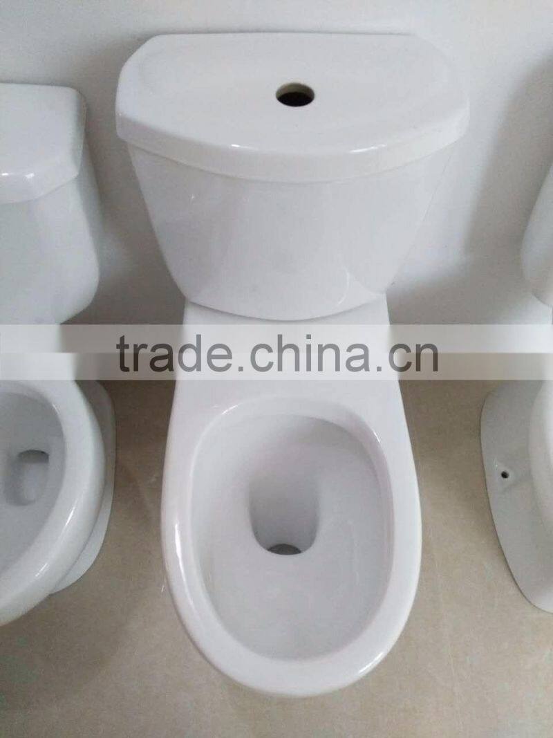 bathroom wc toilet bowl two piece toilets ceramic washdown toilet S trap P trap toilet white sanitary ware Y802