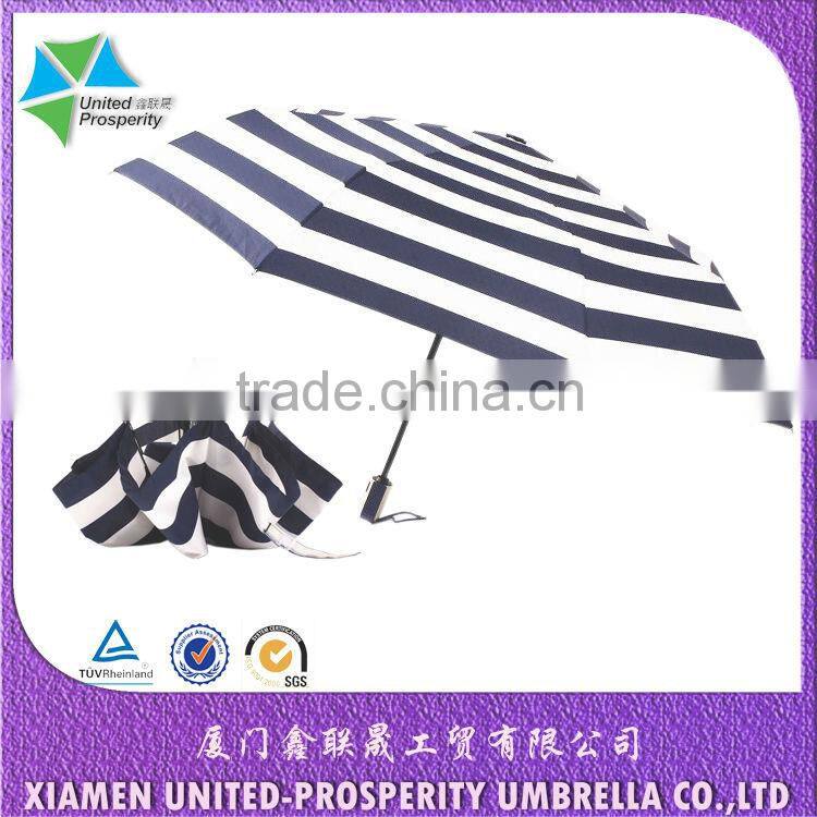 23inch stripe automatic rain umbrella