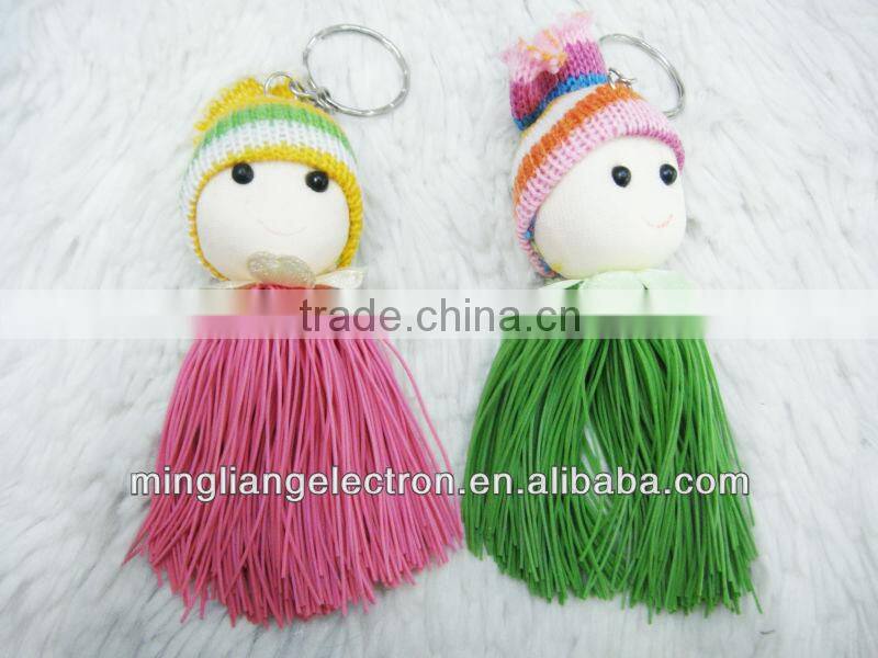 Cute doll keychain
