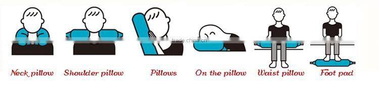 Portable U-shape neck pillow