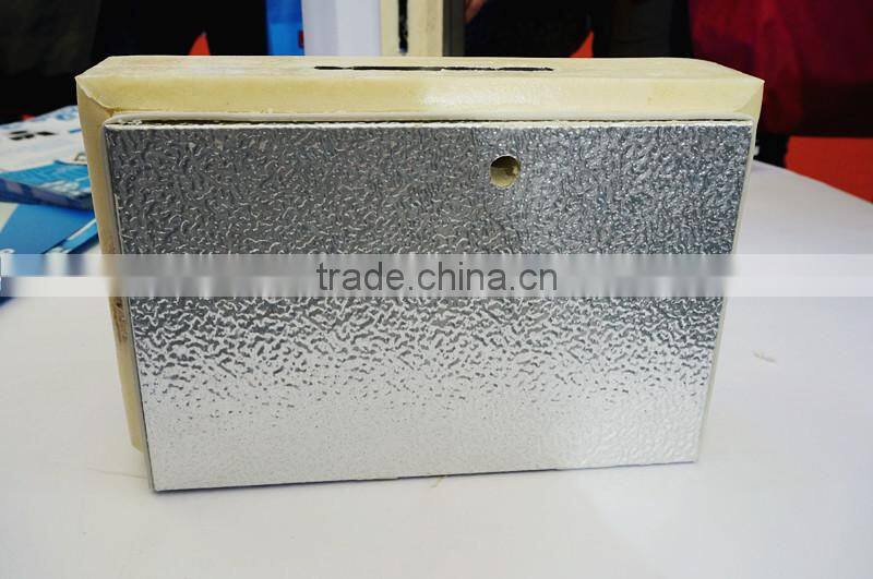 Polyurethane insulated sandwich panel for cold storage