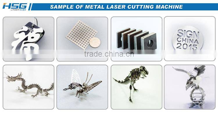 HS-M3015C HSG 500W CNC metal laser cutting engraving machine for sale