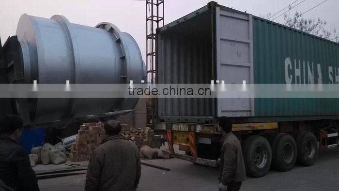 Energy saving low investment three cylinder drum small rotary dryer