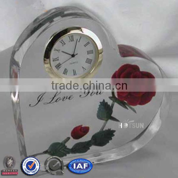 Heart Awards With Clock Inside