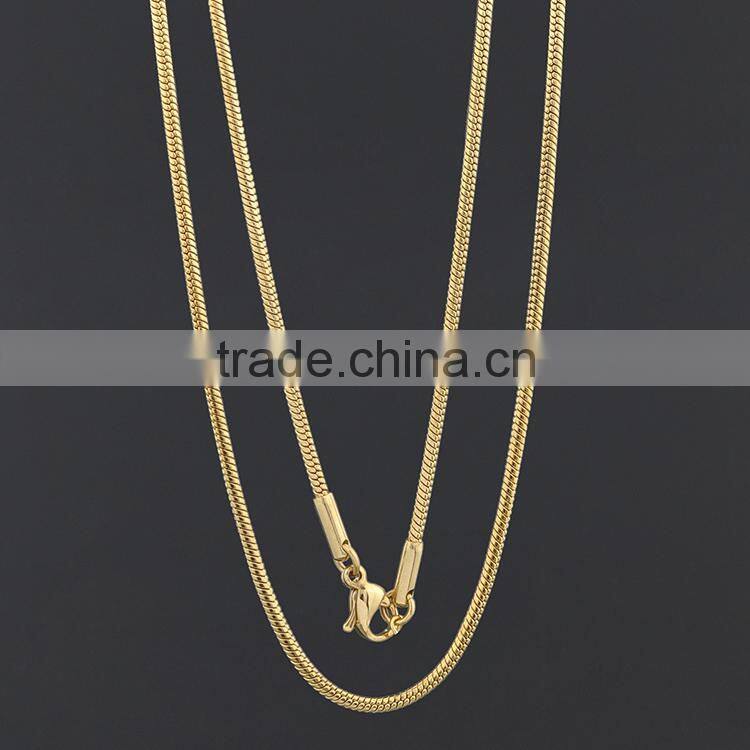 Best Selling Products In Europe 24K Gold Chain