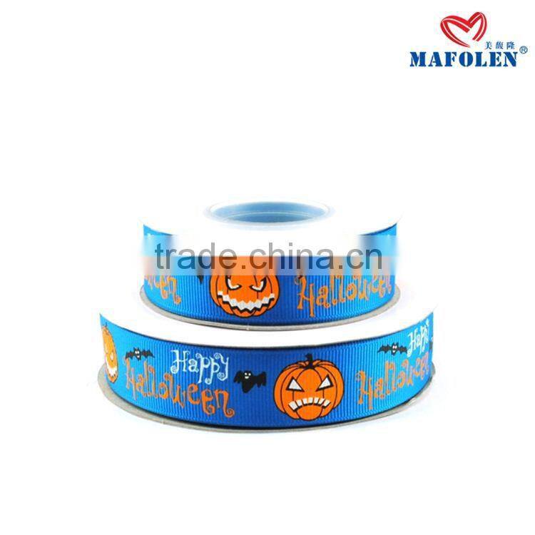 wholesale custom ribbon for celebrate Halloween