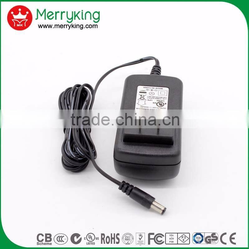 Sturdy construction 30v ac dc adapter DOE VI compliant for JP US with UL cUL FCC PSE