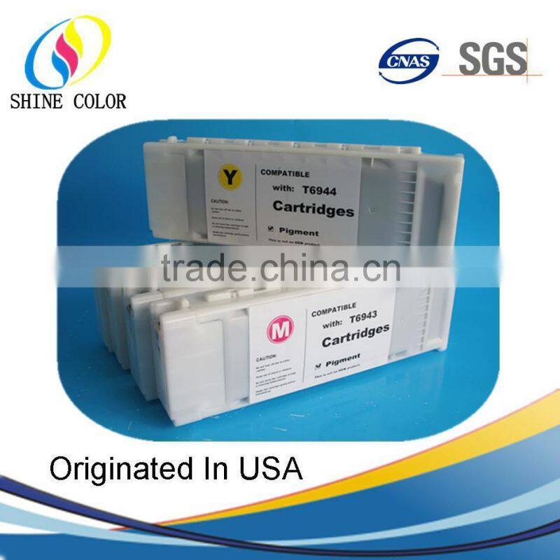 700ml Bulk Large Format Compatible inkjet cartridge for Epson Sure Color T7000 with chip and pigment ink