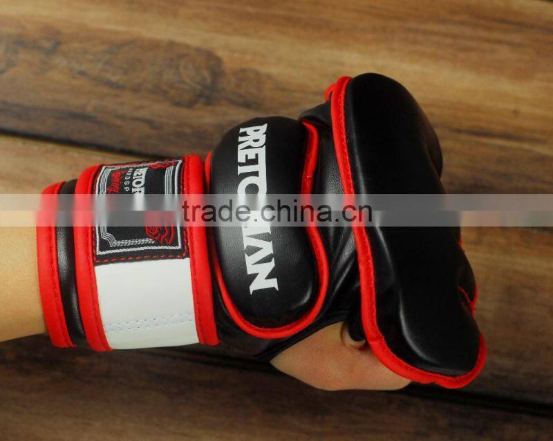2016 new style high quality ufc mma kickboxing gloves half finger mma gloves for training in fashion sports and gym equipment