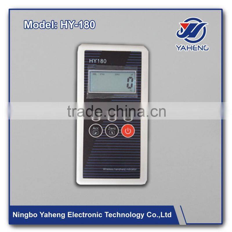 sales faster MINI wireless weighing indicator for weighing scale life handheld indicator HY180 LCD indicator