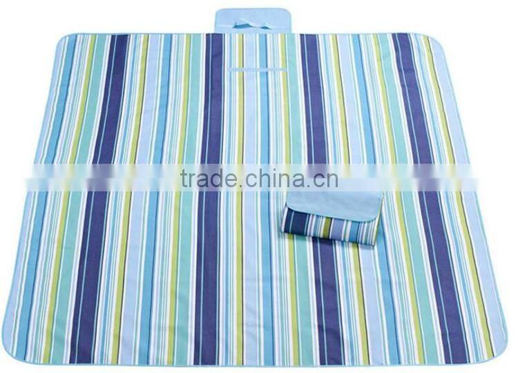 Cheap Custom Logo Oxford Outdoor Straw Foldable Beach Mat