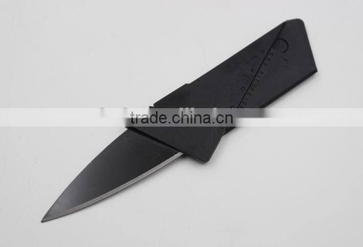 OEM multifunction stainless steel folding credit card knife