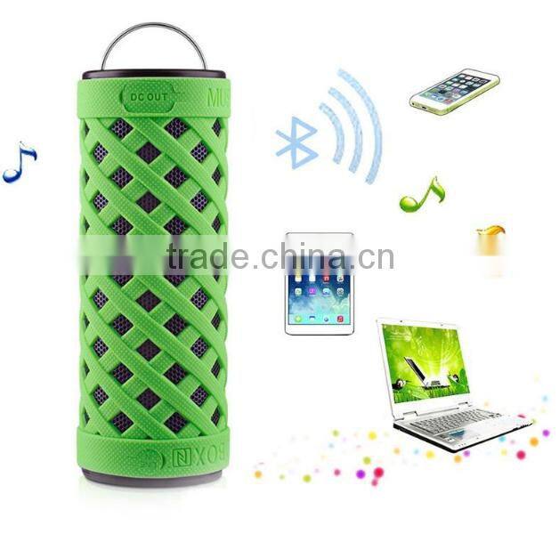 Wireless Stereo Bluetooth Speaker Waterproof Outdoor Music with 5200mA Power Flashlight USB Port Handsfree