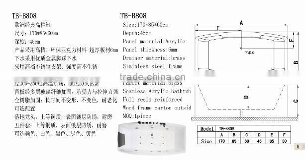 Best quality high end design ideas bathtub covers