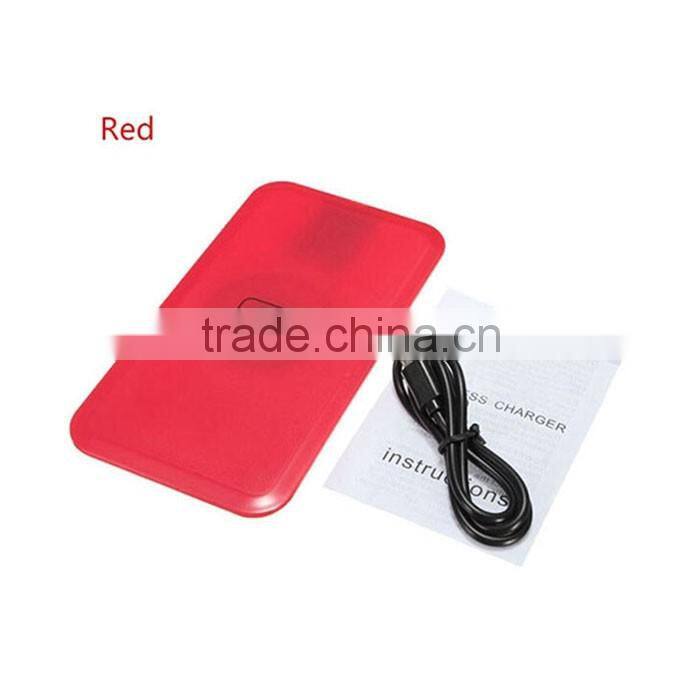 Customized rectangle qi wireless charging pad