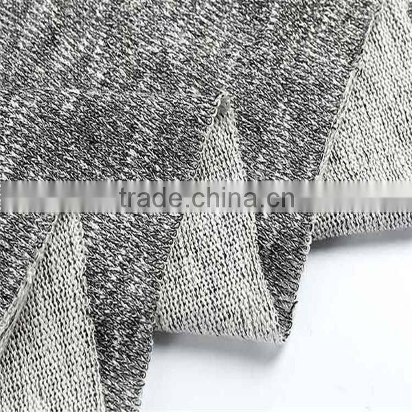 Famous Brand New Design Spandex merino wool french terry fabric