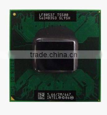 Notebook CPU T5500 1.66/2 m / 667 SL9U4 SL9SH original official PGA PM945 motherboard
