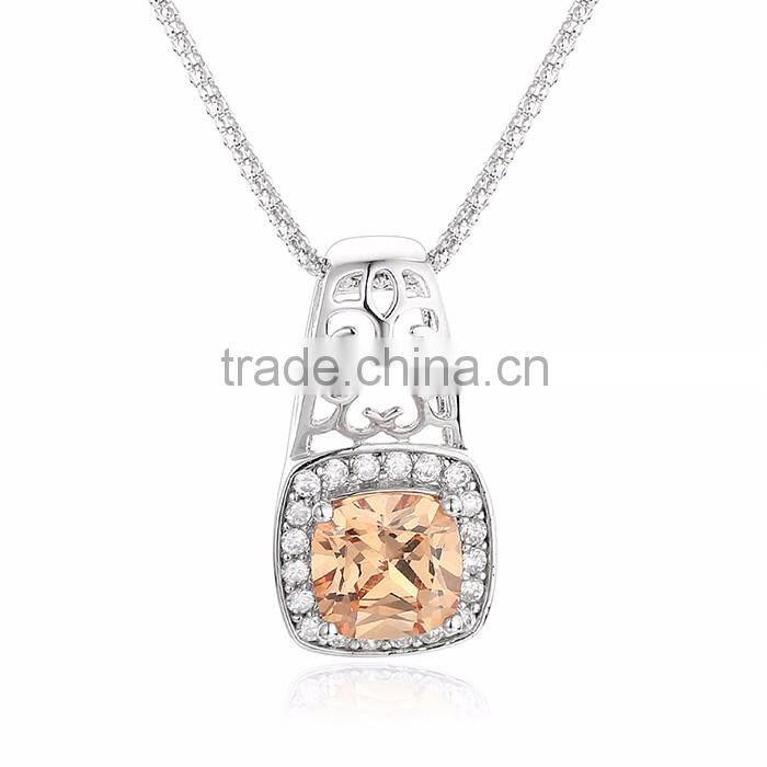 Wholesale jewelry 925 sterling silver gemstone necklace jewelry set