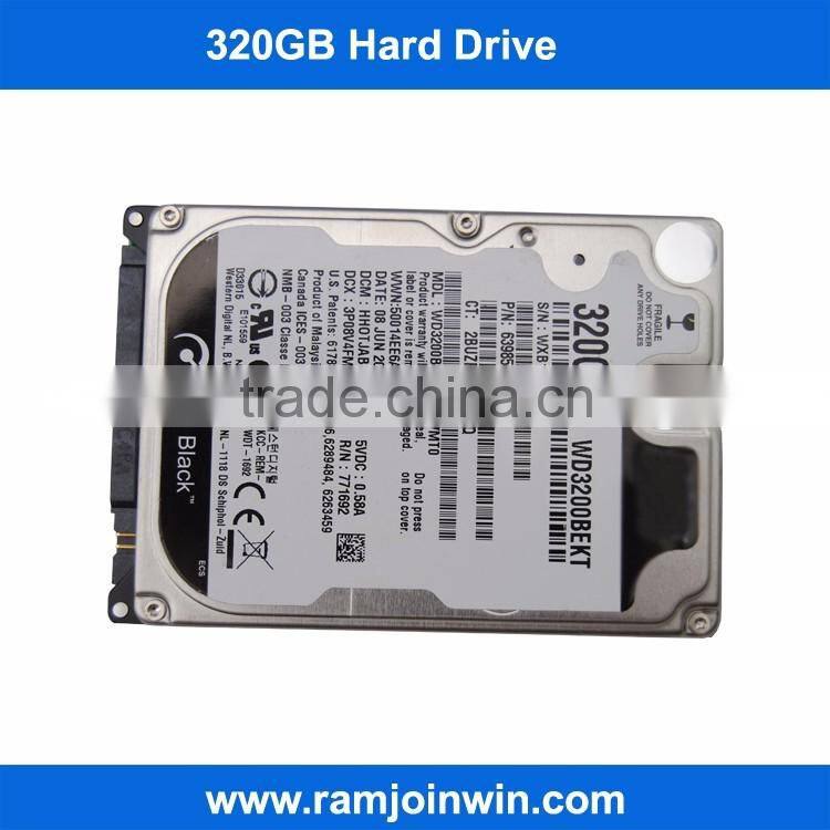 Cheap affordable 7200rpm 2.5inch 320gb internal hdd