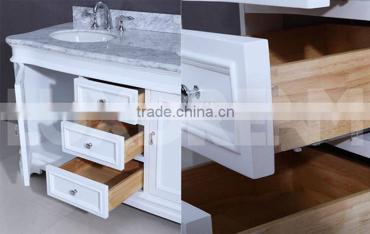 60 inch ice grey classic bathroom vanities for USA market