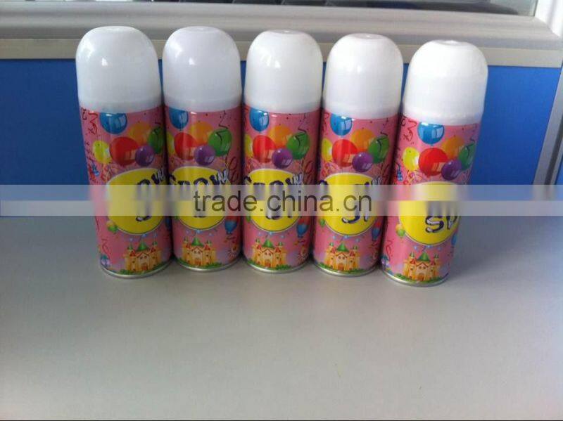 Artificial silly string for weeding