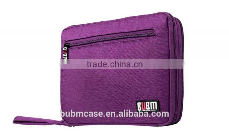 Purple Fahionable 9.7 inch Tablet Case for Notebook Tablet Sleeve Pouch Portable Accessories Organizer