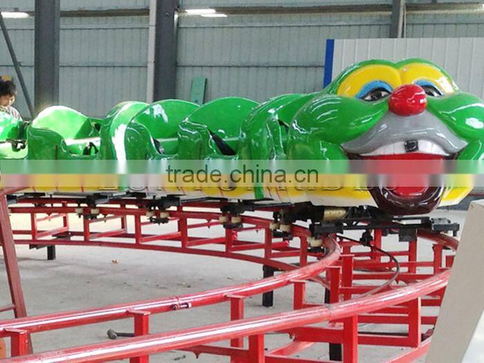 Thrilling rides for sale! Kids Amusement Rides Worm Coaster Backyard Roller Coasters