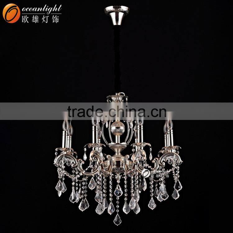 black and pink chandelier,candles chandelier lamp OMC1014-off