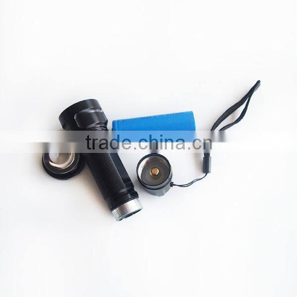 Zoomable 5W CREE LED Highlight Torch Flashlight