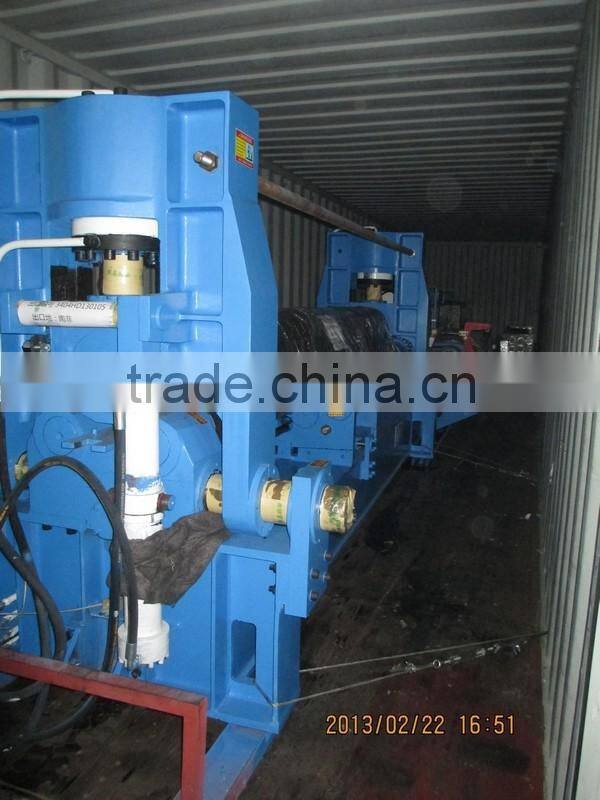 W11S-50X2500 hydraulic upper roller universal plate rolling machine