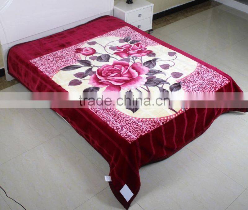 100% polyester 2-ply super soft mink baby toys promotion blanket