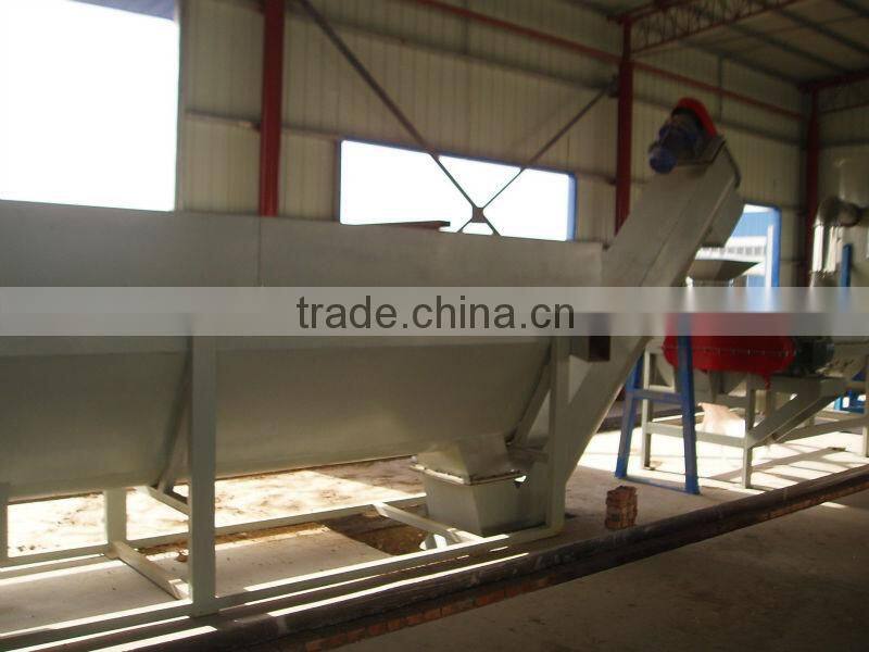 Single Screw Washing Machine for PET recycle