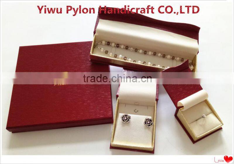 Factory direvt sale high quality luxury purple paper jewelry box