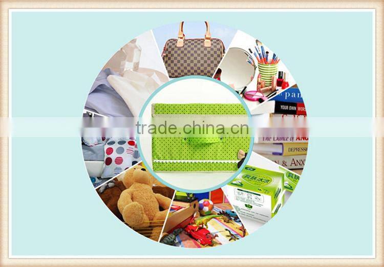Sweet Bowknot non-woven collapsible storage box