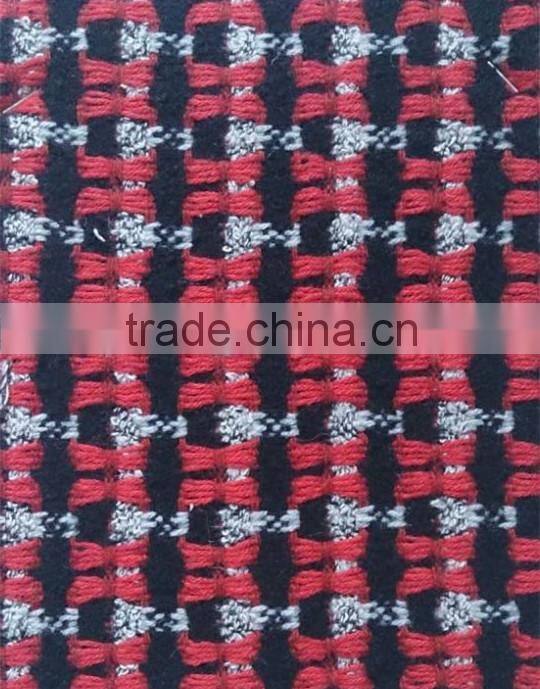 Fancy Woolen Fabric,Jacquard Loop Yarn Wool Fabric