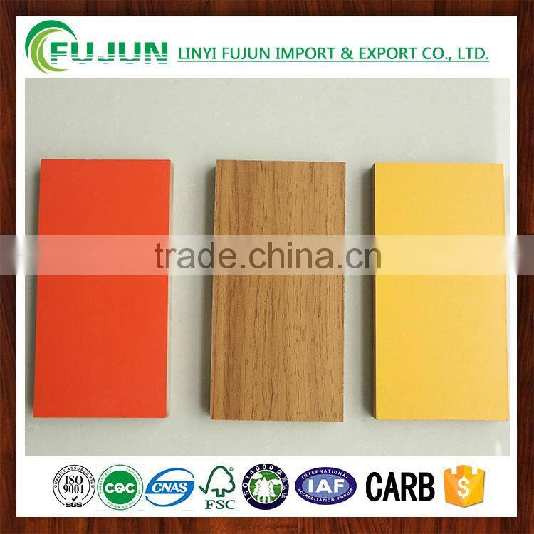 melamine board on particleboard/plywood/mdf