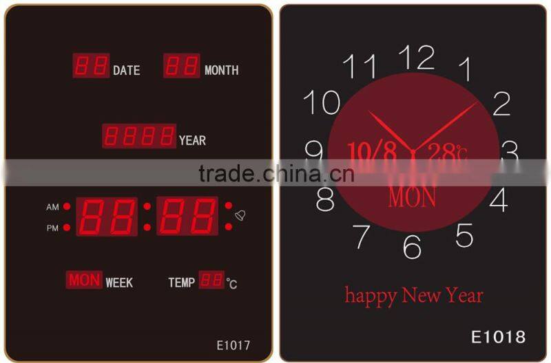 Electronic Simple Desk Digital Calendar Clock