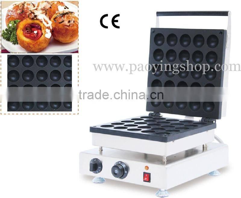 25pcs Commercial Use Non-stick 110v 220v Electric Japanese 5cm Octopus Balls Baker