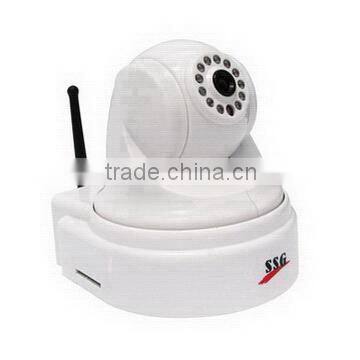 new wired/WIFI IP camera alarm system can send alarm and video data to monitoring center by internet cable