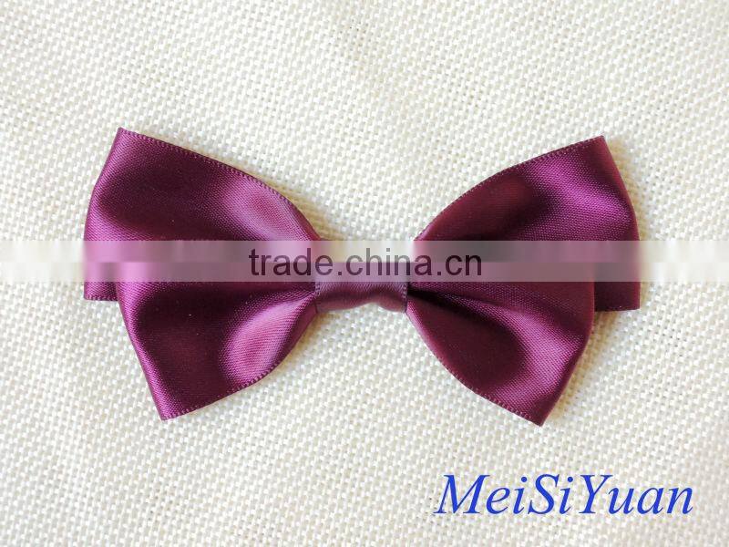 process ribbon bow stickers card ribbon bow polyester ribbon bow pre-tied ribbon bows elastic ribbon bow
