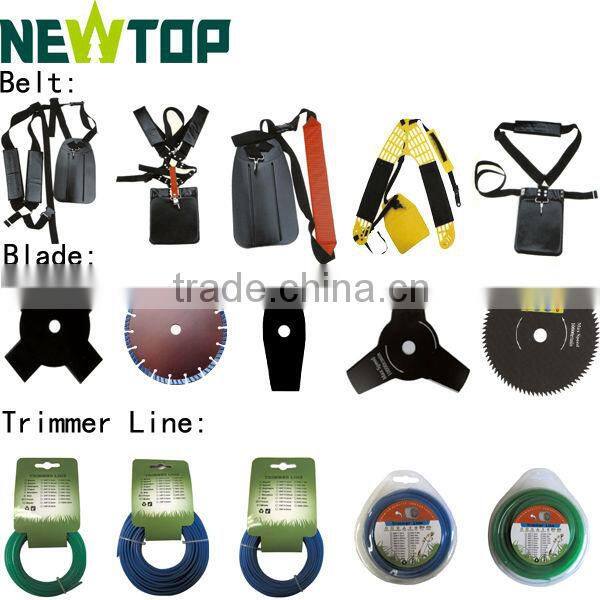 different kinds of brush cutter spare parts