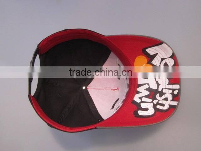 Funny 5-panel baseball caps for kids