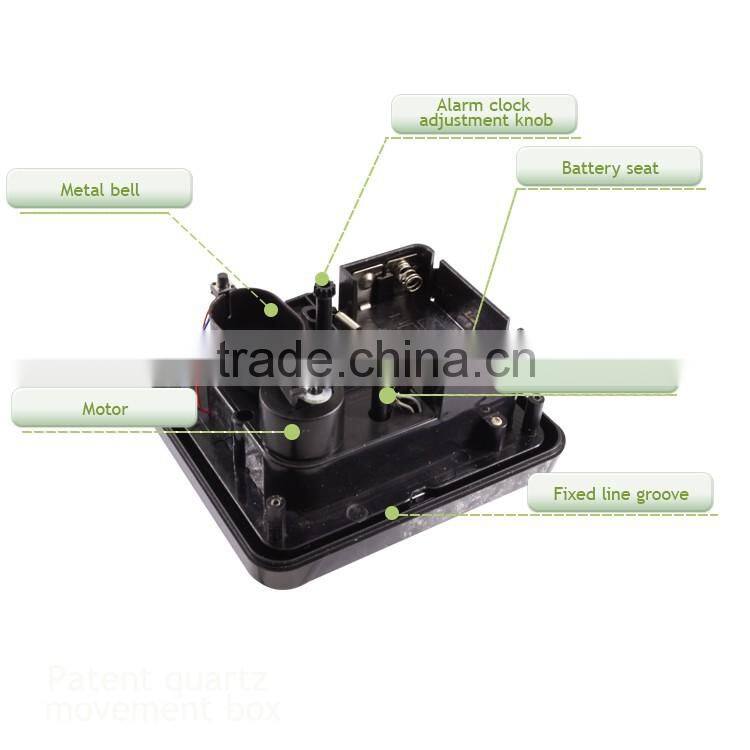 BM10801 Bell alarm clock/table beep alarm clock