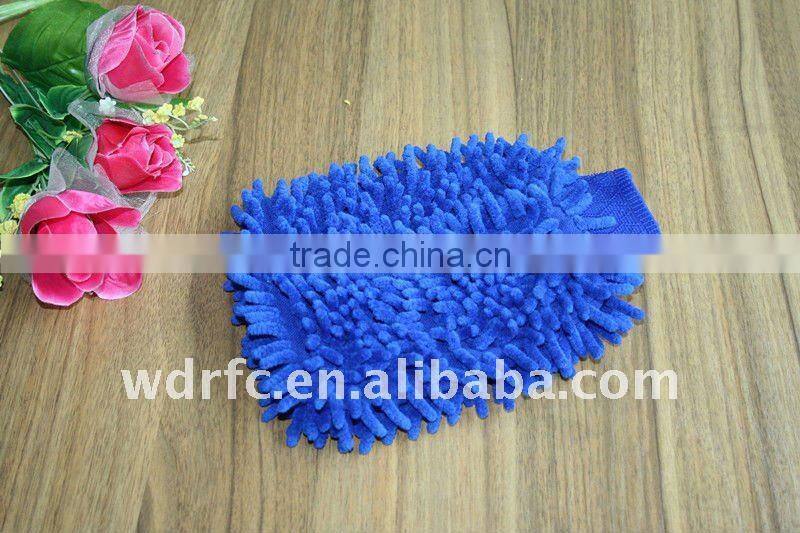 Chenille microfiber mitten & glove