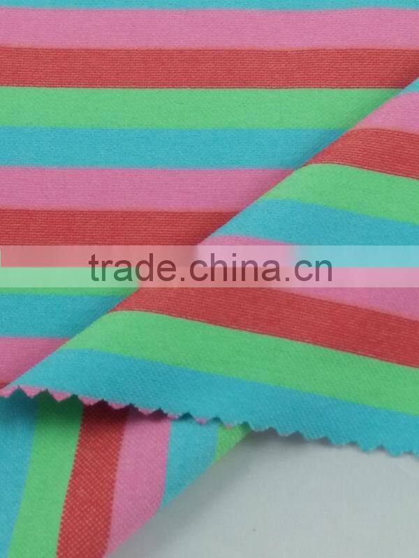 91% polyester 9% Lycra Oxford fabric with finished permanent wicking yarn