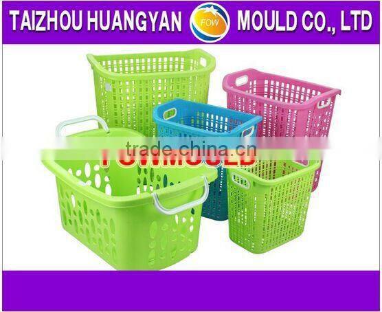 2015 Huangyan plastic basket injection moulds maker