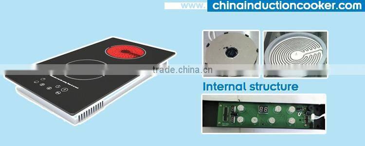 Electrical Appliance 2 Burner Hybrid Induction Cooker Induction Hybrid Stove