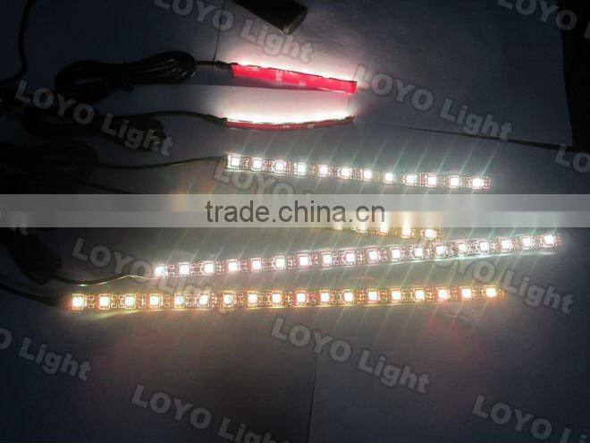 Red led motor strip light kit,12v electric car motor kit