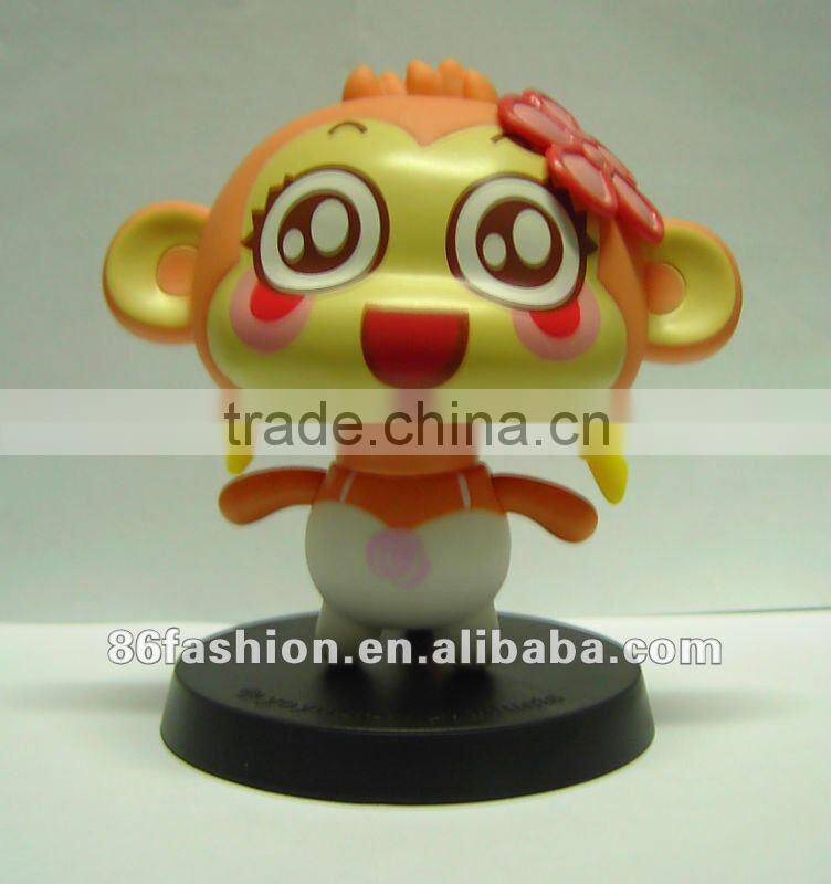 shake head customized toy, cute vinyl toy