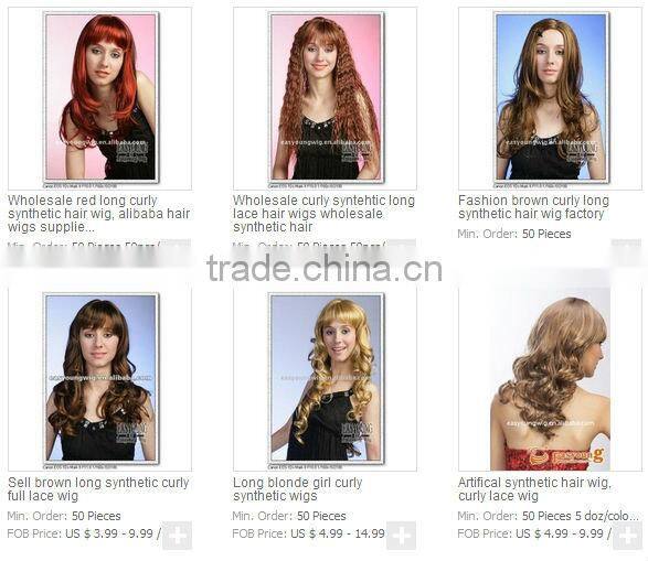 Afro curly highlight blonde hair wigs for black women